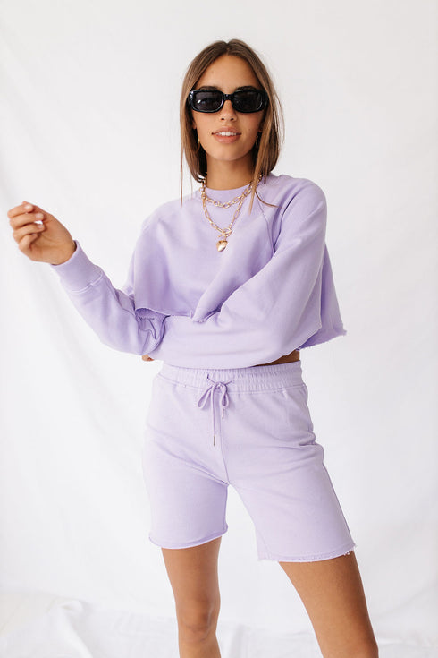 Summer Sundays Short// Lilac *RESTOCKED*